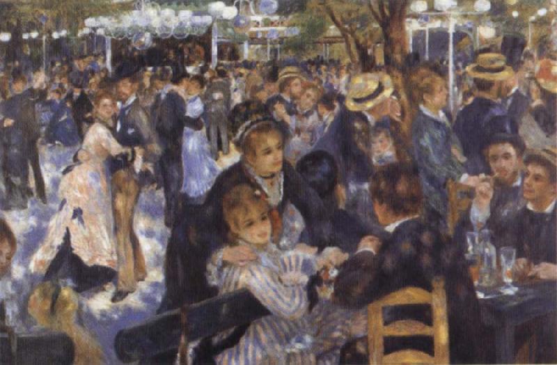 Pierre-Auguste Renoir The Moulin de La Galette France oil painting art